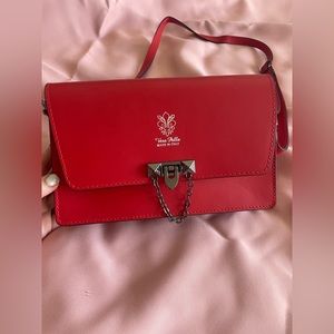 Red bag crossbody handbag